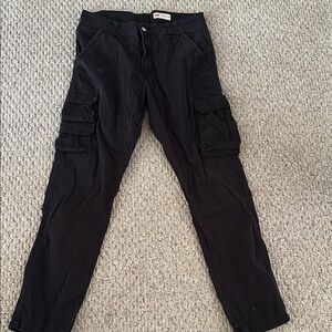 Black Cargo Pants